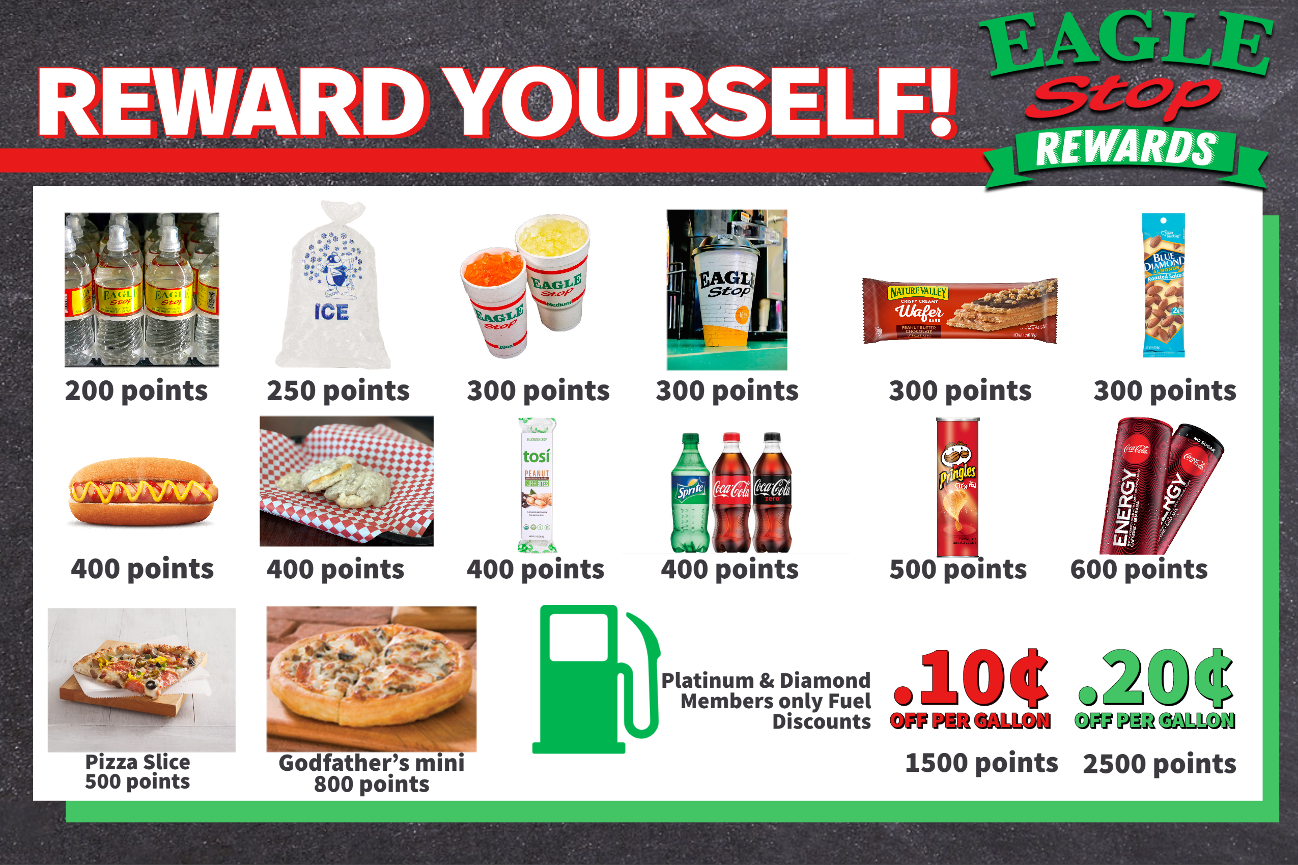 Rewards Eagle Stop Stores