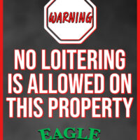 No Loitering 